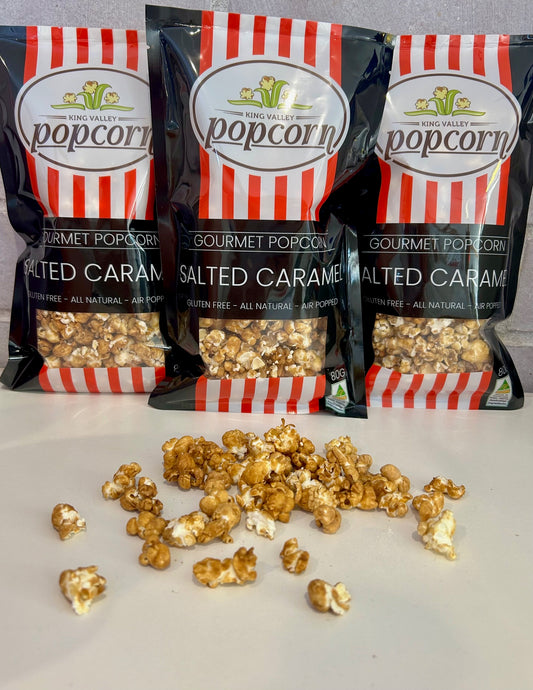 3 x our Famous Salted Caramel Popcorn Multi Buy!